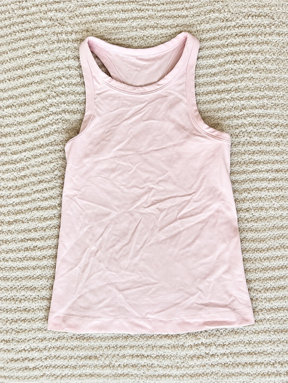 Lululemon Athletica Pink Racerback Tank - PNKO Pink Organza NWOT
